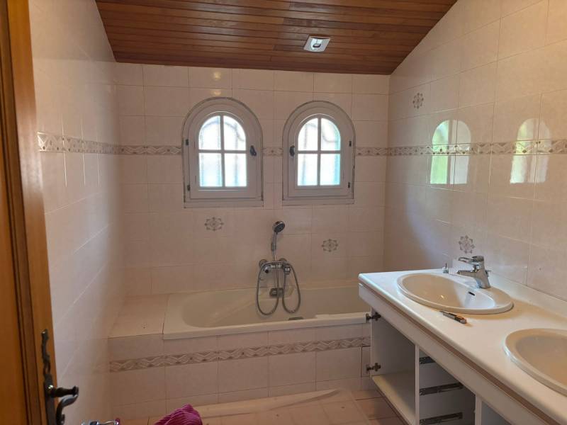 salle de bain rénovée Pessac faïence baignoire encastrée